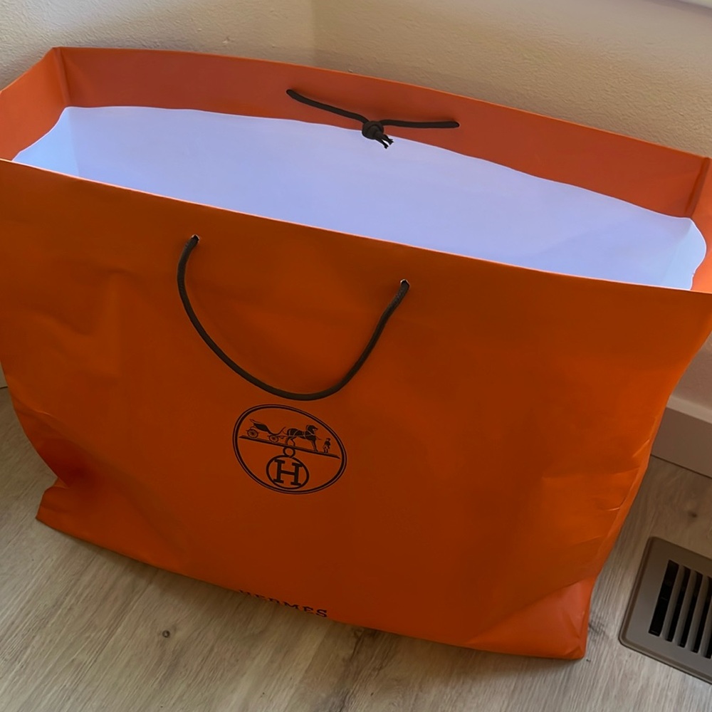 Hermes paper tote